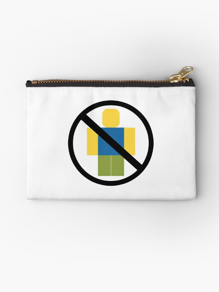 Roblox Keep Out Noobs Zipper Pouch By Jenr8d Designs Redbubble - roblox get eaten by the noob womens premium t shirt by jenr8d designs