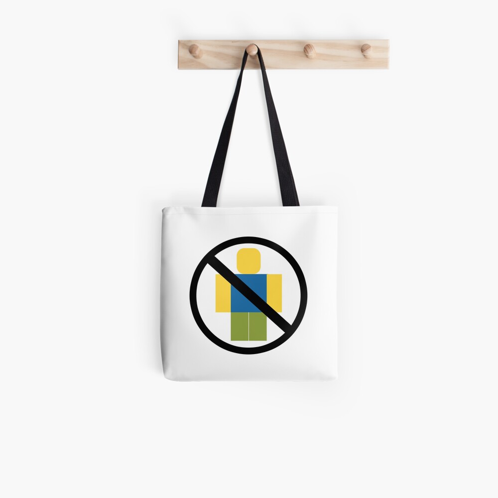 Roblox Keep Out Noobs Tote Bag By Jenr8d Designs Redbubble - roblox keep out noobs water bottle by jenr8d designs