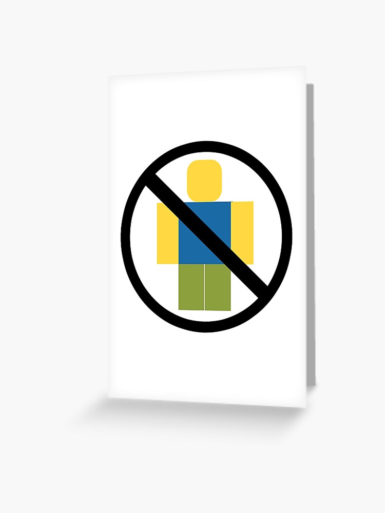 Roblox Keep Out Noobs Greeting Card By Jenr8d Designs Redbubble - roblox noob heads tapestry by jenr8d designs redbubble