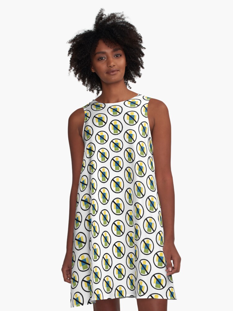 Roblox Keep Out Noobs A Line Dress By Jenr8d Designs Redbubble - roblox keep out noobs water bottle by jenr8d designs