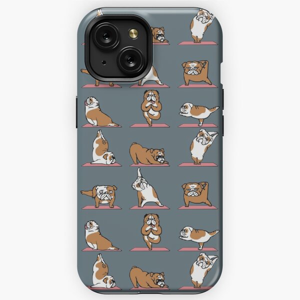 Luxury Ins Bulldog Brand Clemence Leather Phone Case For iPhone 7