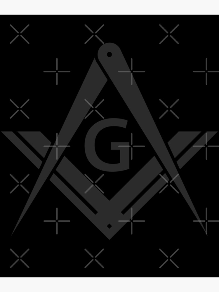 "Freemason Stealth Square & Compass Masonic" Poster For Sale By ...