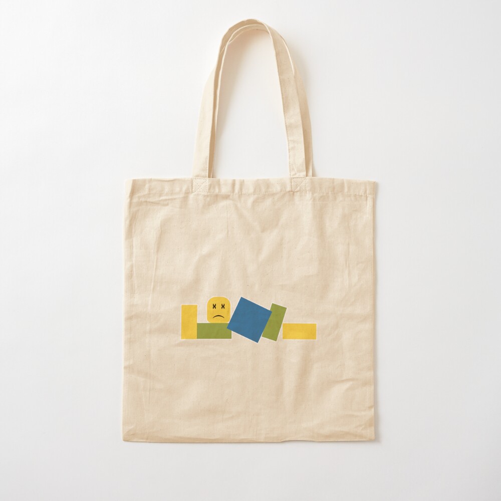 Roblox Broken Noob Tote Bag By Jenr8d Designs Redbubble - khaki test roblox