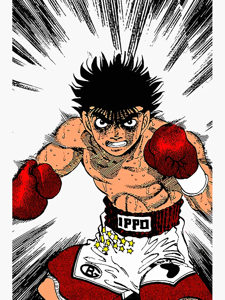 Cuaderno Hajime No Ippo Remake 100 Hs Tapa Dura + Stickers