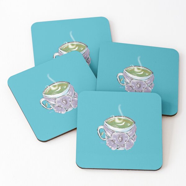 Item preview, BLUE 'Koala Tea' by Stringer Things (Hannah Stringer) designed and sold by stringerthings.