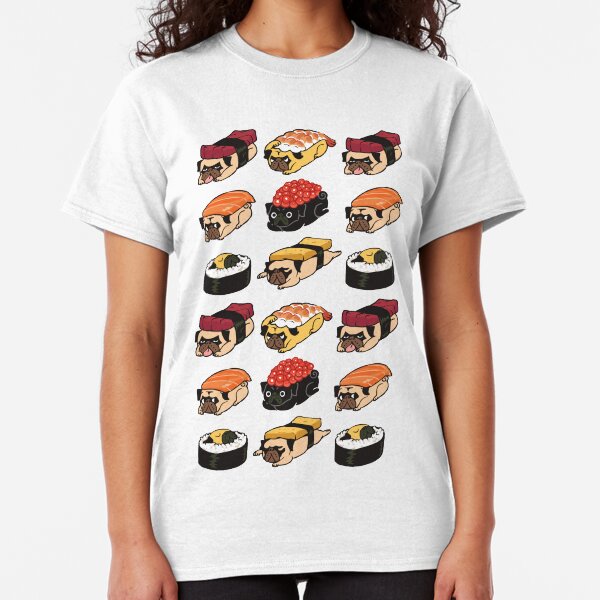 Sushi Pug Classic T-Shirt