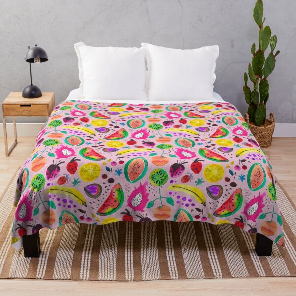 Item preview, Tropical Fruits Papaya Pitaya Pineapple Coconut designed and sold by ninoladesign.