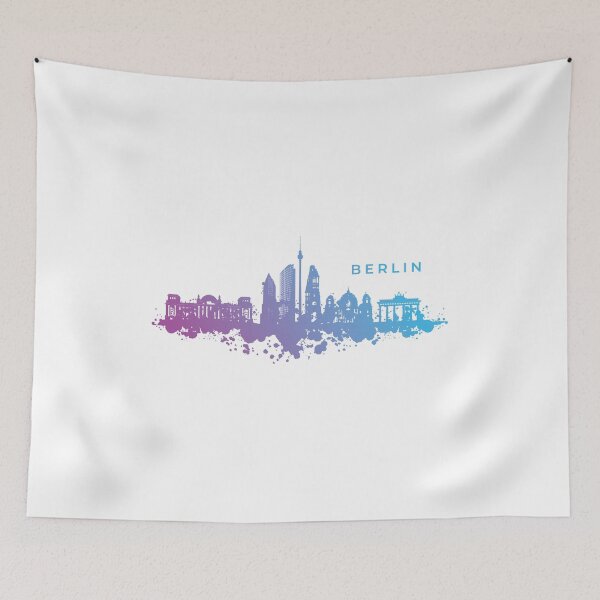 Item preview, Berlin Watercolour Skyline designed and sold by FFelder.