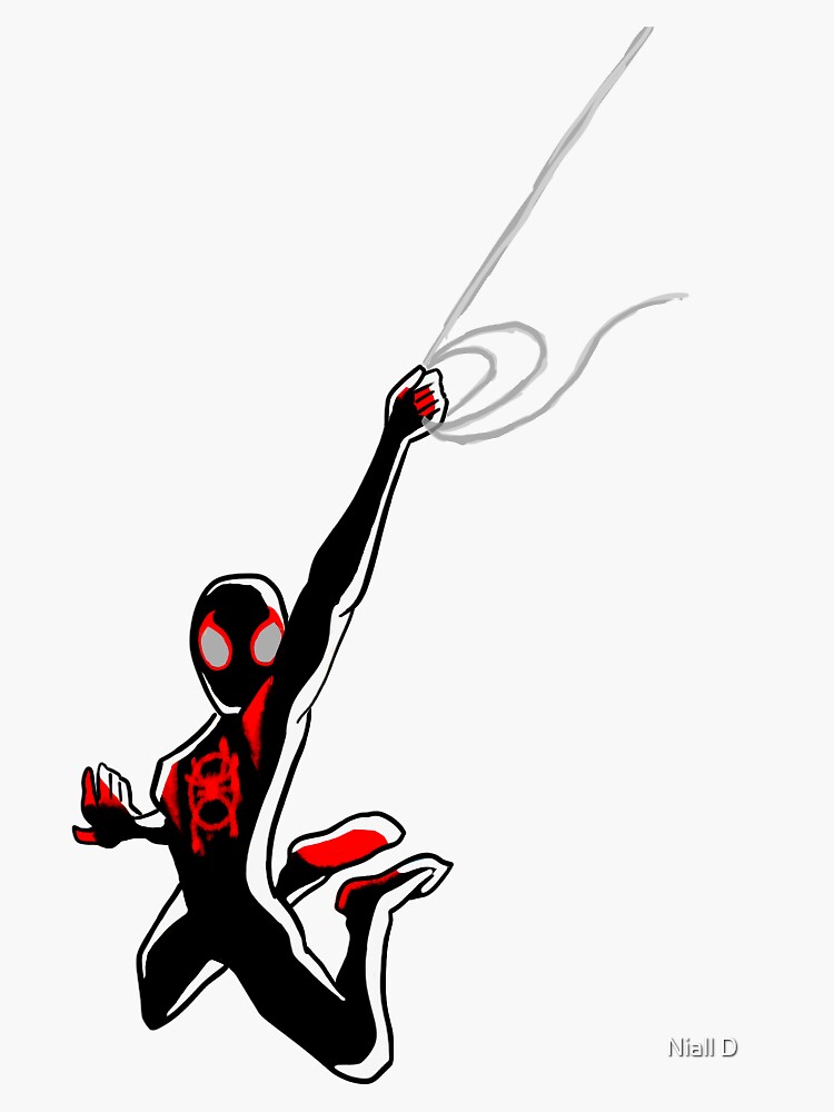 Miles Morales Spider-verse by nlld-art