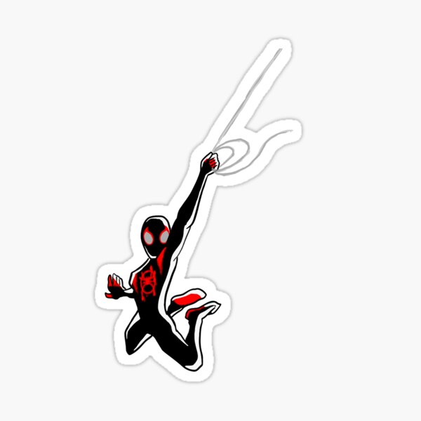 Miles Morales Spider-verse Sticker