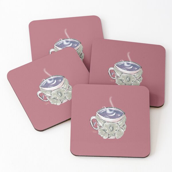 Item preview, PURPLE 'Koala Tea' by Stringer Things (Hannah Stringer) designed and sold by stringerthings.