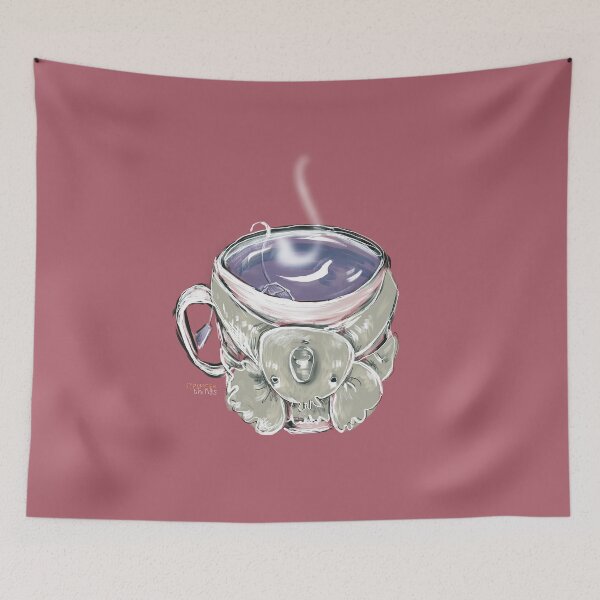 Item preview, PURPLE 'Koala Tea' by Stringer Things (Hannah Stringer) designed and sold by stringerthings.