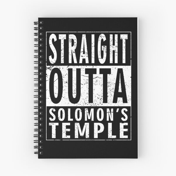 Item preview, Freemason Straight Outta Solomon's Temple Masonic designed and sold by MasterMasonMade.