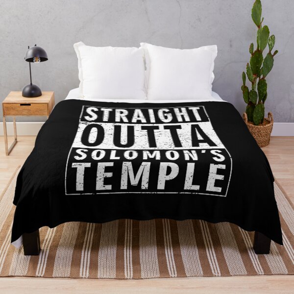 Item preview, Freemason Straight Outta Solomon's Temple Masonic designed and sold by MasterMasonMade.