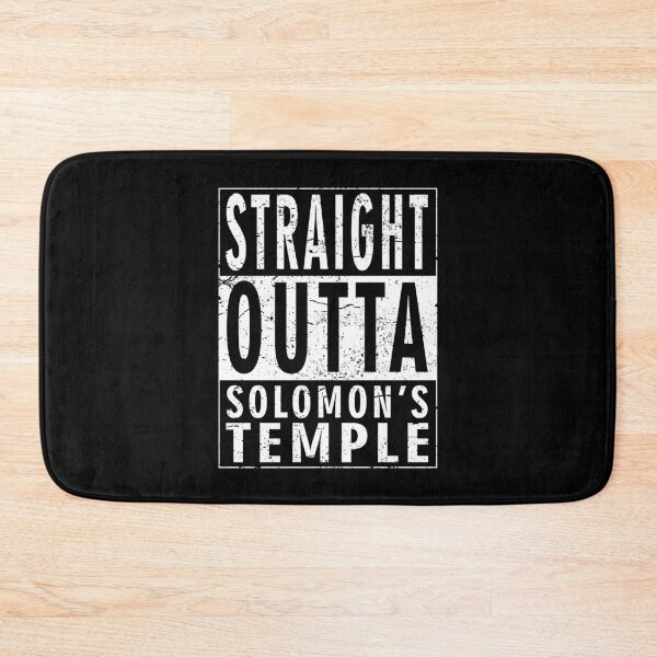 Item preview, Freemason Straight Outta Solomon's Temple Masonic designed and sold by MasterMasonMade.
