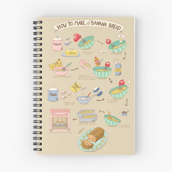 Item preview, Banana Bread Recipe designed and sold by SunnyDuran.