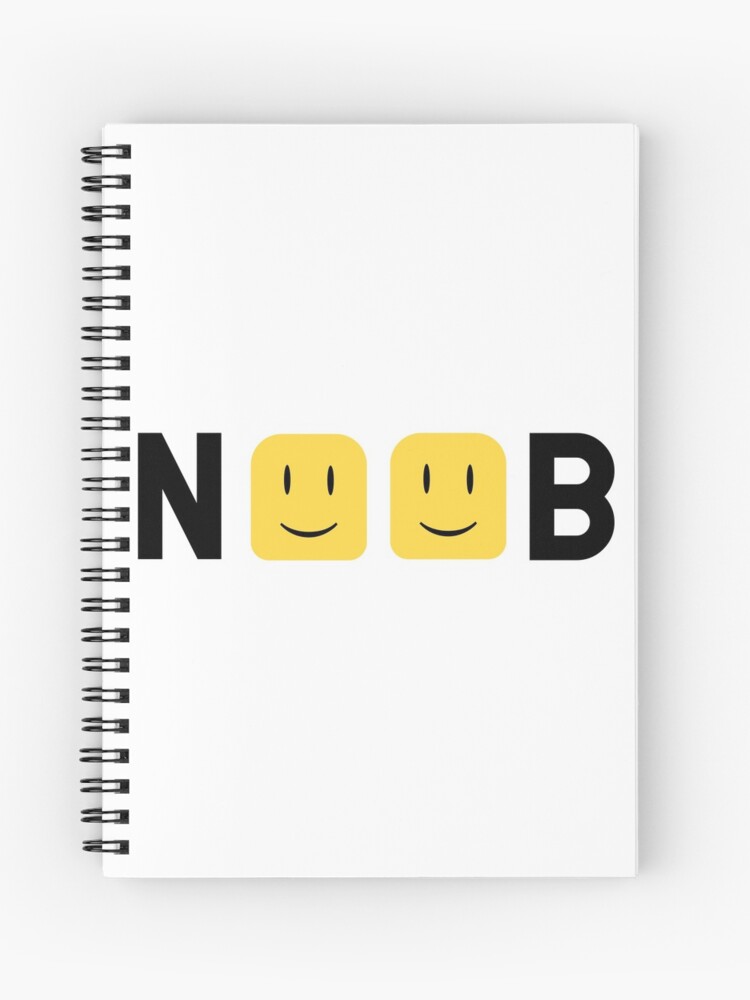 Cuaderno De Espiral Cabezas Roblox Noob De Jenr8d Designs Redbubble - pegatinas roblox noob redbubble