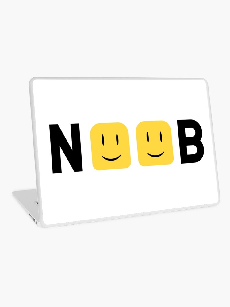Roblox Noob Heads Laptop Skin By Jenr8d Designs Redbubble - roblox photos heads