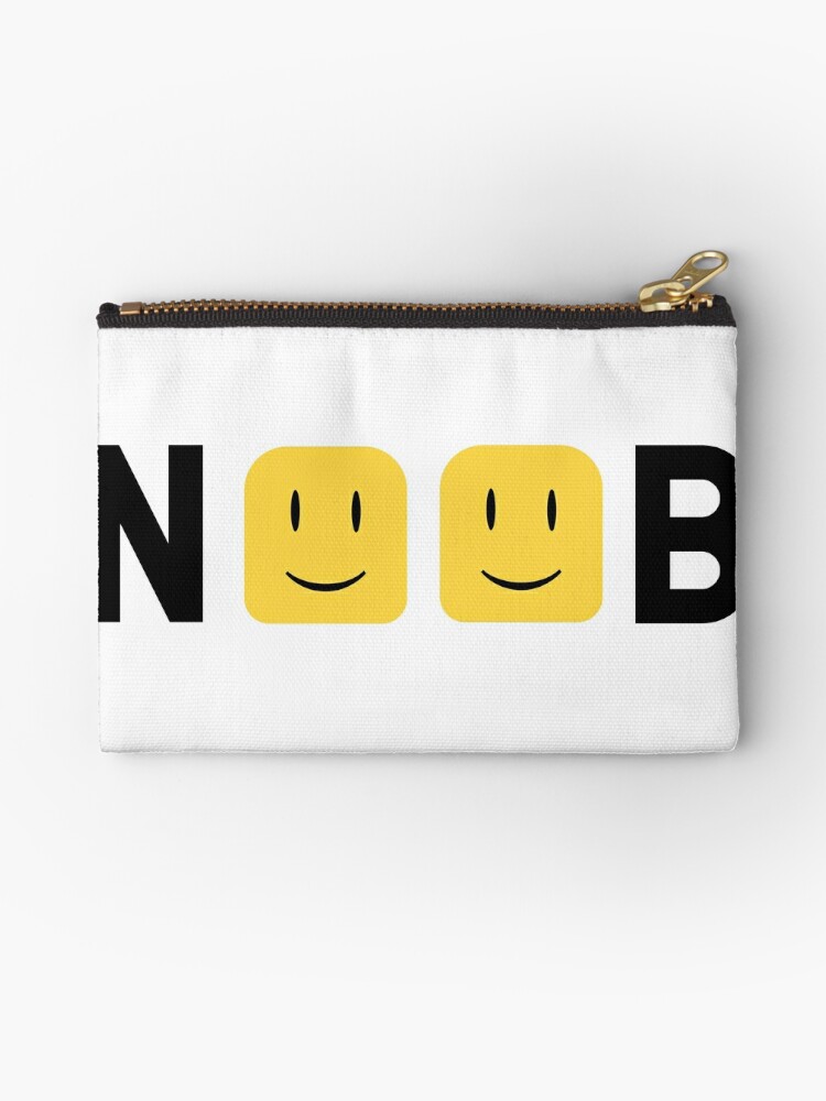 Roblox Noob Heads Zipper Pouch By Jenr8d Designs Redbubble - roblox get eaten by the noob zipper pouch