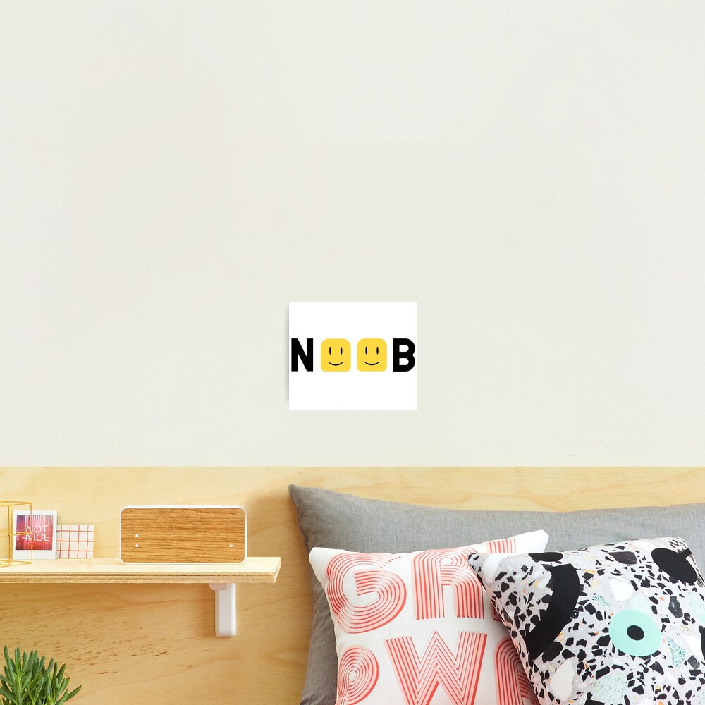 Roblox Noob Heads Photographic Print By Jenr8d Designs Redbubble - noob heads roblox