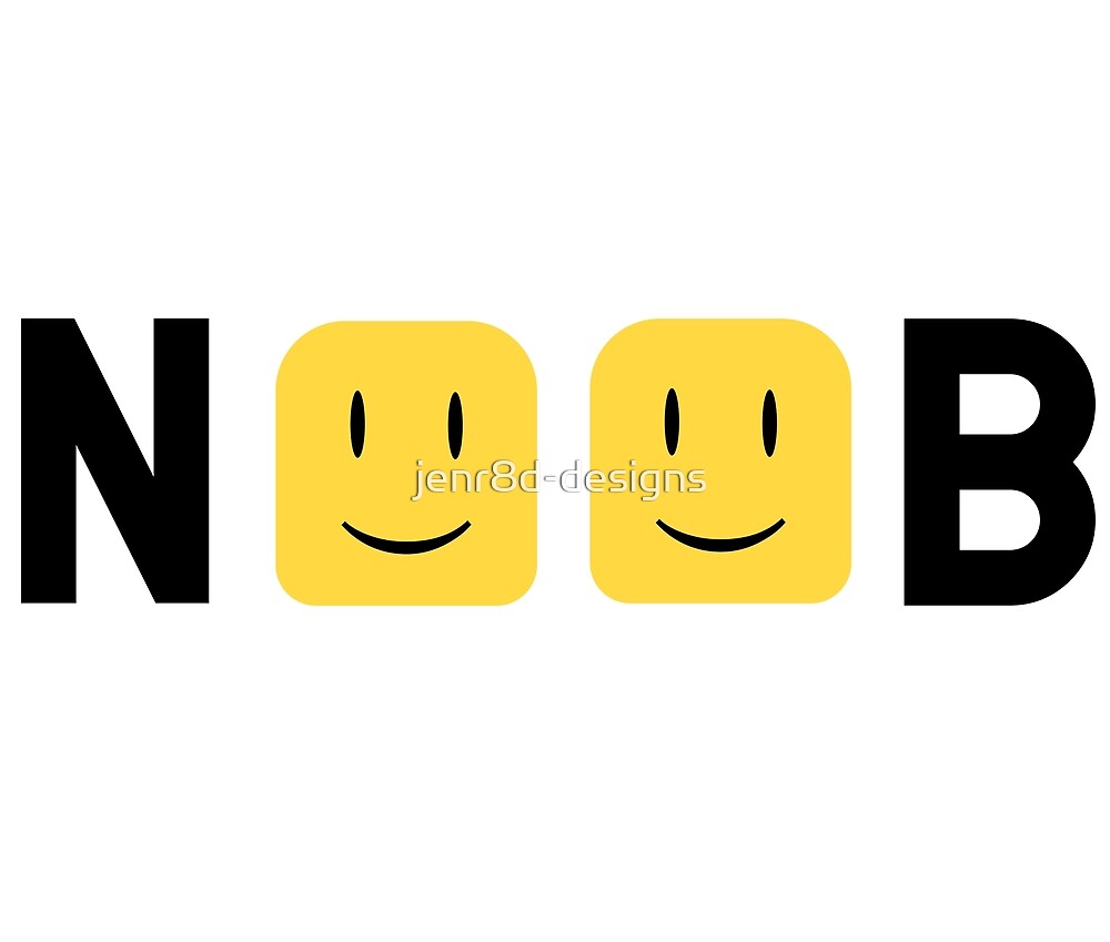 Roblox Noob Heads By Jenr8d Designs Redbubble - mini nub roblox