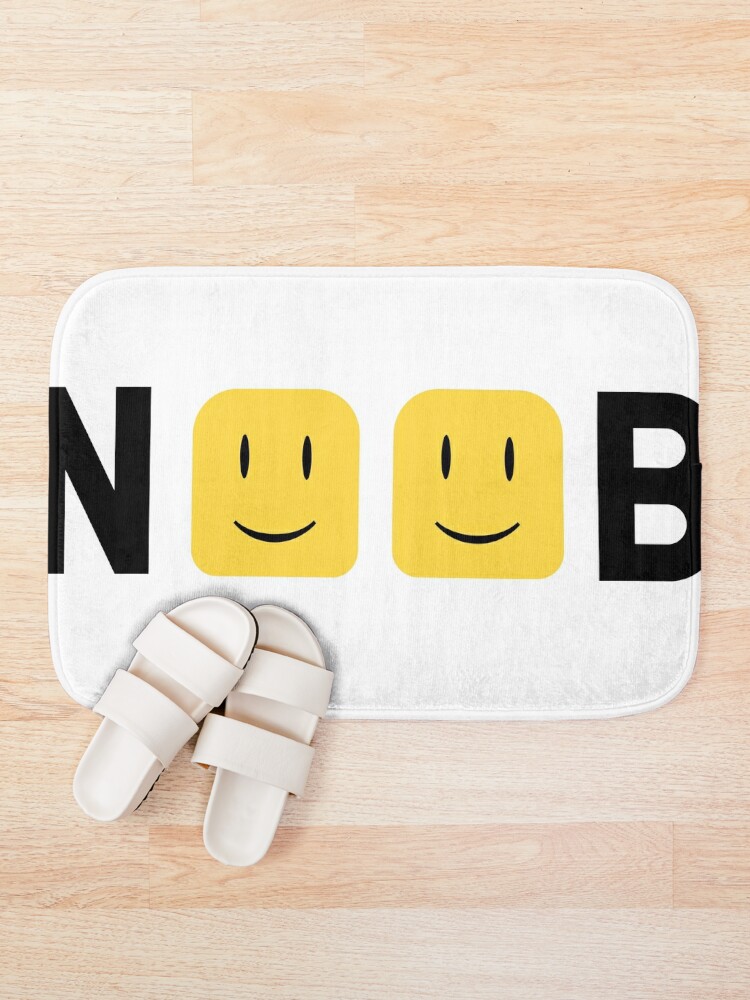 Roblox Noob Heads Bath Mat By Jenr8d Designs Redbubble - roblox noob heads iphone case cover by jenr8d designs redbubble