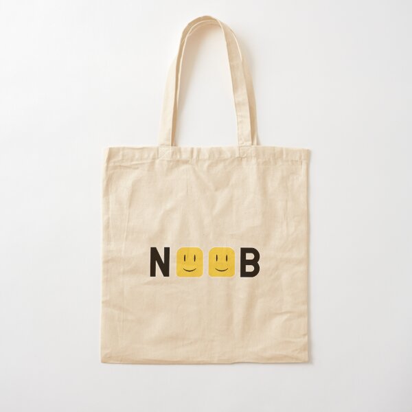 Roblox Feed The Noob Tote Bag By Jenr8d Designs Redbubble - roblox noob in a bag