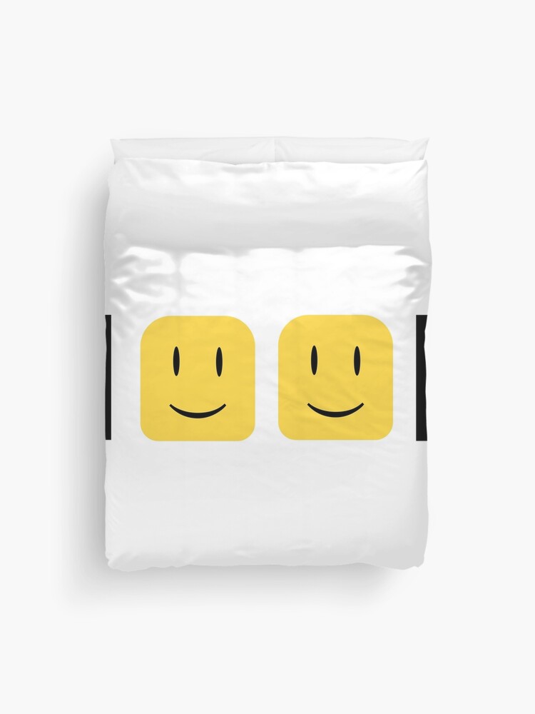 Roblox Noob Heads Duvet Cover By Jenr8d Designs Redbubble - roblox noob head catalog