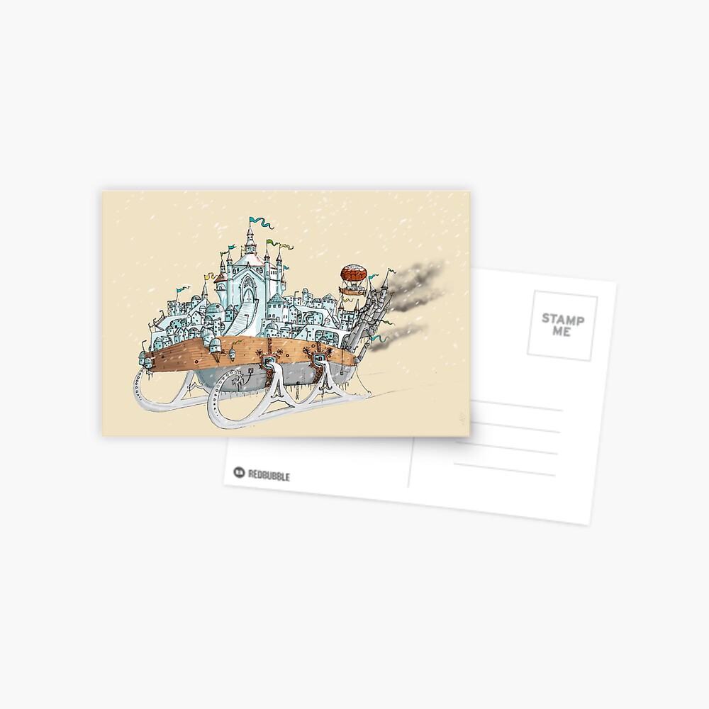 Item preview, Postcard designed and sold by sketchydoodle.