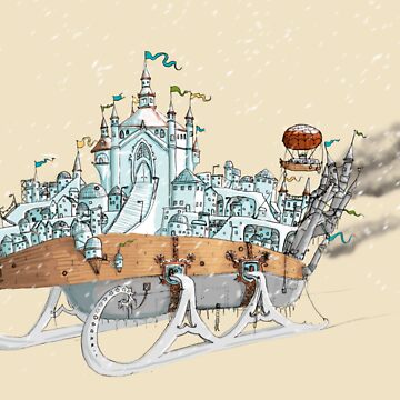 Artwork thumbnail, Mortal Engines: Anchorage Closeup by Kirsty Mordaunt