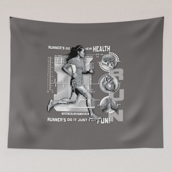 Item preview, Runners Tech Design - for Medium to Dark Backgrounds designed and sold by dzdart.