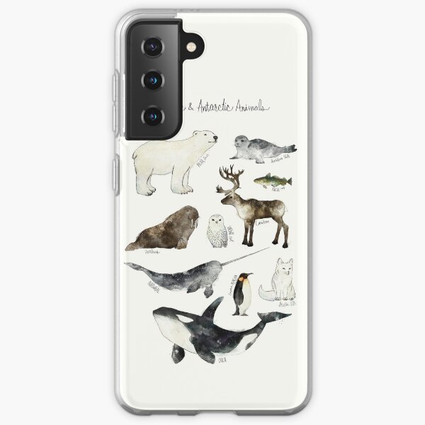 Arctic & Antarctic Animals Samsung Galaxy Soft Case