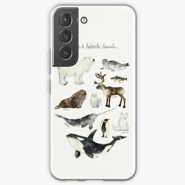 Arctic & Antarctic Animals Samsung Galaxy Soft Case