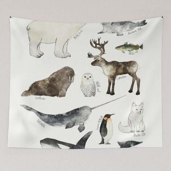 Item preview, Arctic & Antarctic Animals designed and sold by Amy Hamilton.