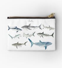 Sharks Zipper Pouch