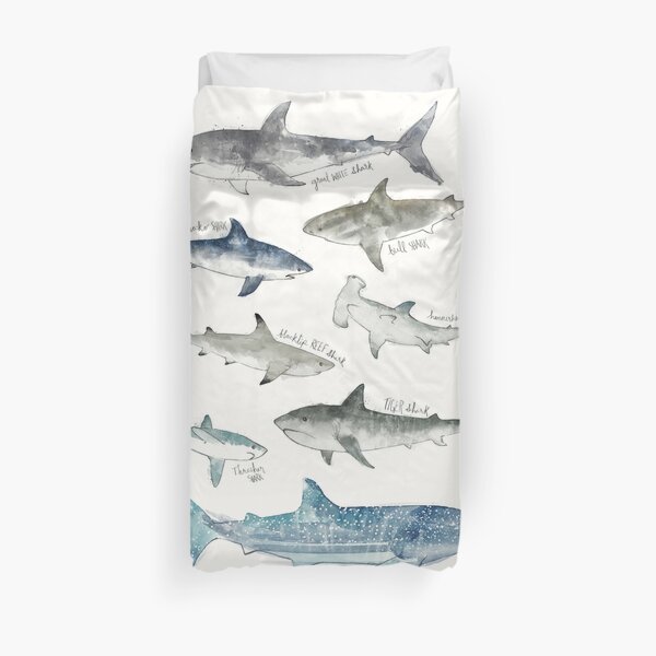 Sharks Duvet Cover