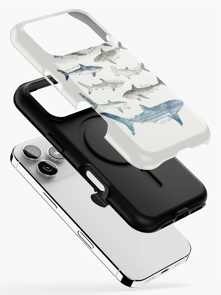 Thumbnail 2 of 4, iPhone Case, Sharks designed and sold by Amy Hamilton.