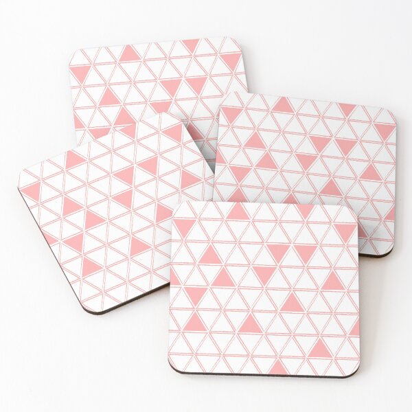 Item preview, Pink Triangle Pattern designed and sold by Cute Cartoons and Things .