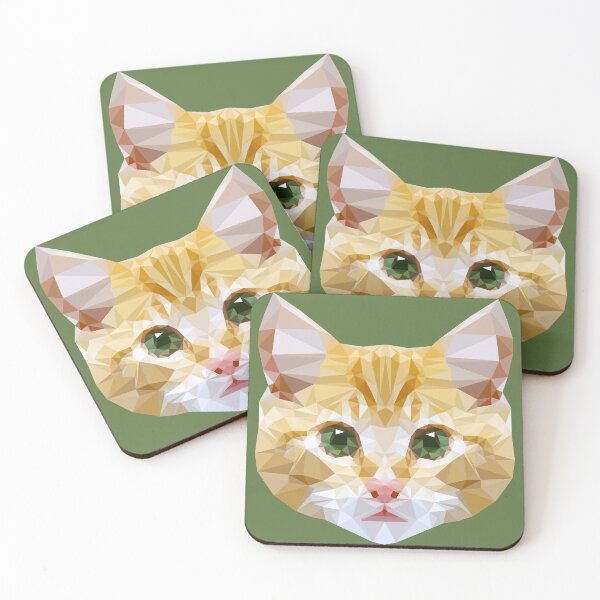 Item preview, Low-Poly Kitty designed and sold by dschaub.