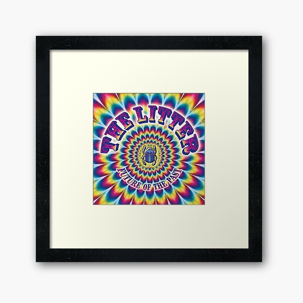 Album Art: The Litter "Future Of The Past" Cover Design: Dale Strength BUY MUSIC http://www.blackberrywayrecords.com Framed Art Print