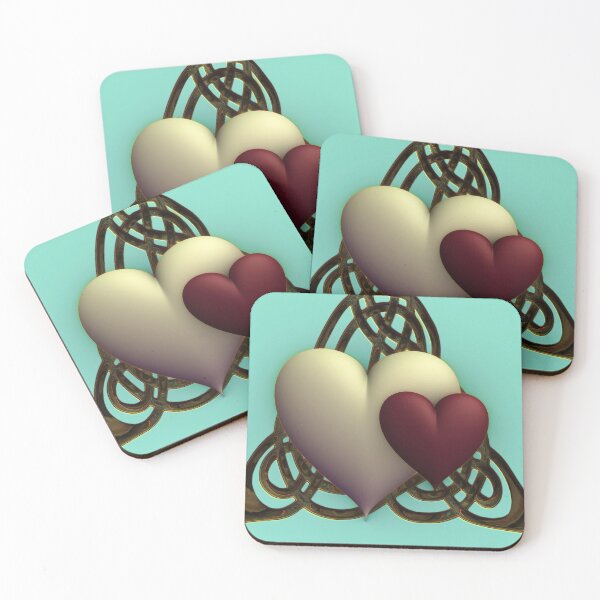 Item preview, Two Hearts Beating Together Forever designed and sold by barrowda.
