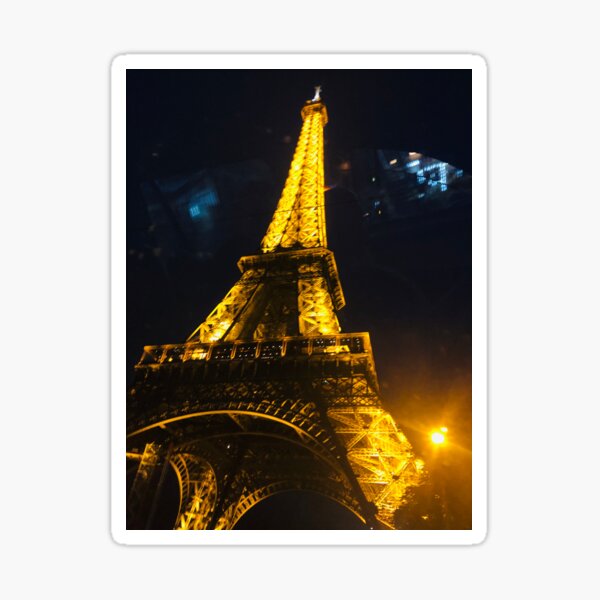 Eiffel Tower Picture Sticker