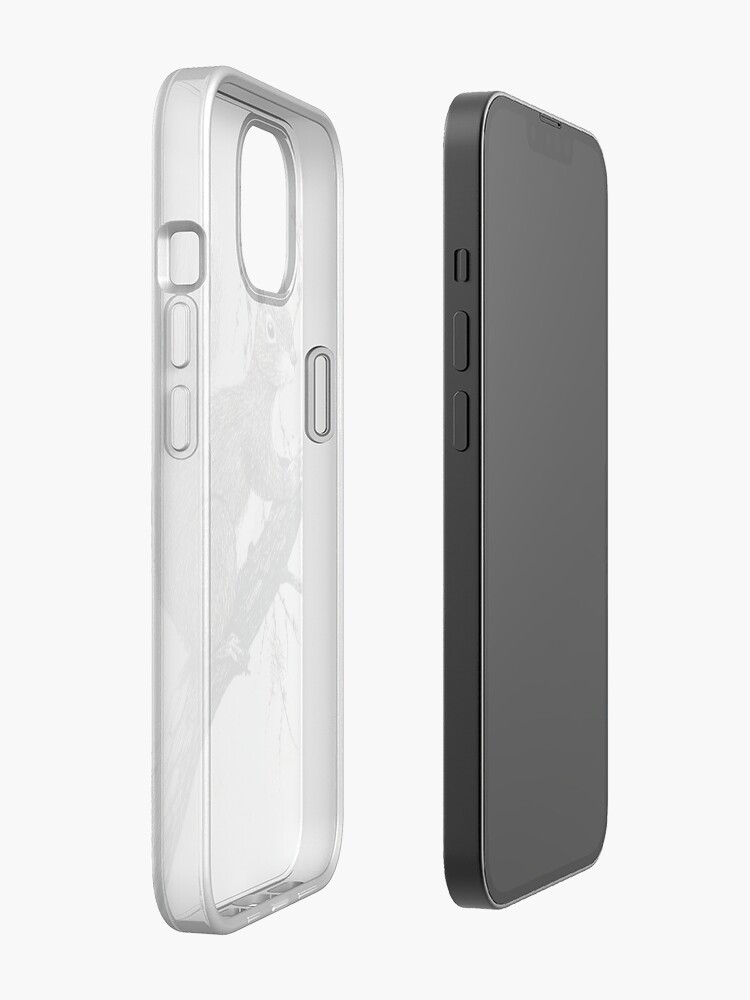 Alternate view of Squirrel in a tree iPhone Case