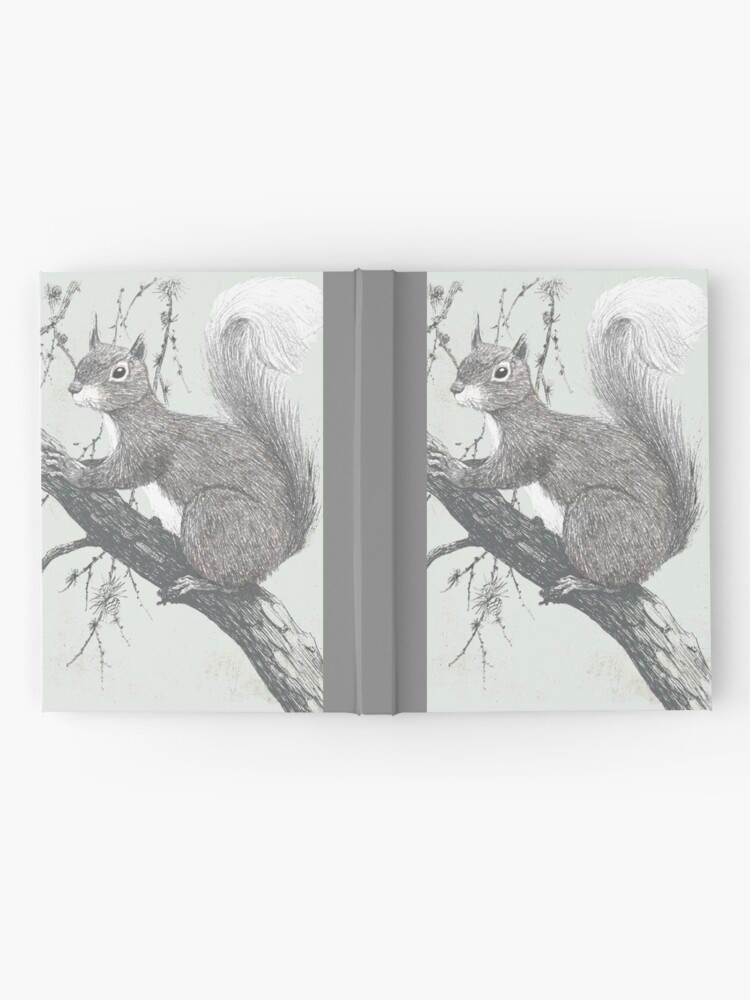 Alternate view of Squirrel in a tree Hardcover Journal
