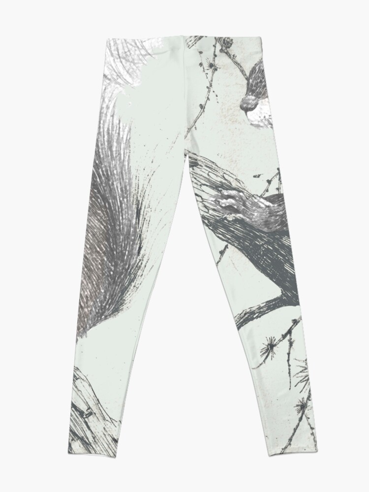 Alternate view of Squirrel in a tree Leggings