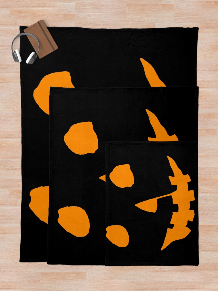 Discover Halloween Movie Jack-O'-Lantern Throw Blanket