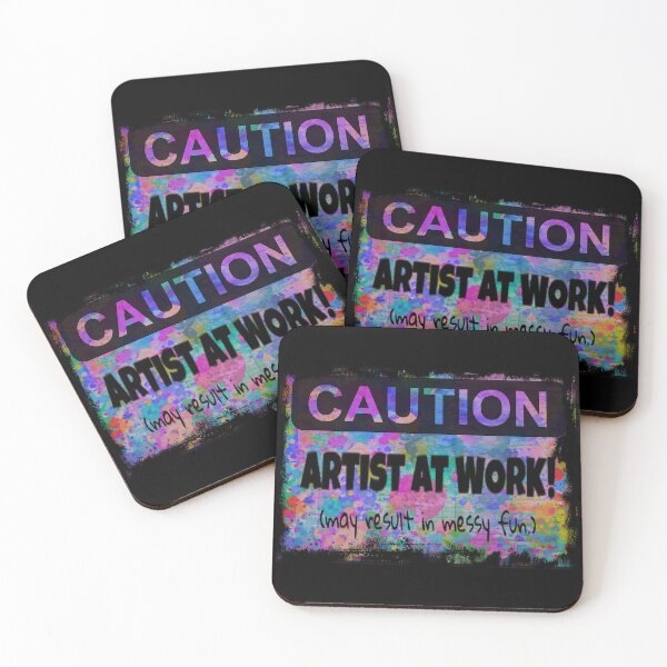 Item preview, Caution! Artist at Work designed and sold by MicheleMorrill.