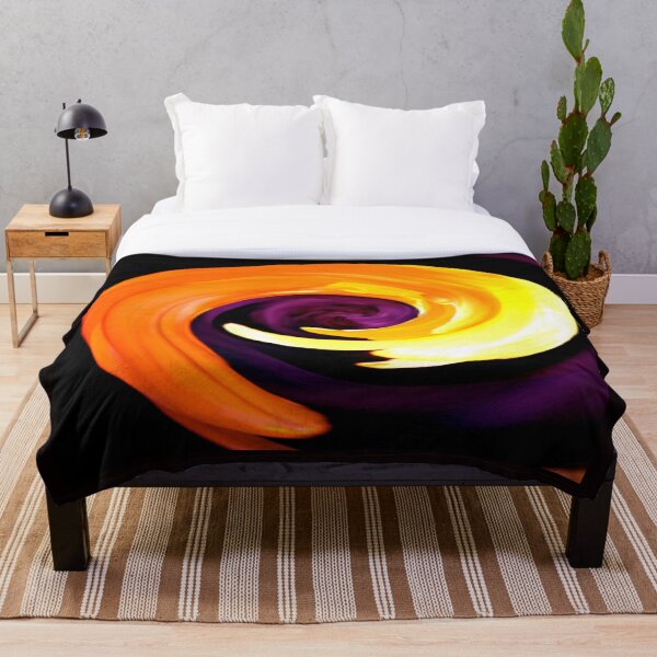 Item preview, Orange Yellow and Purple Abstract designed and sold by katy hawk.