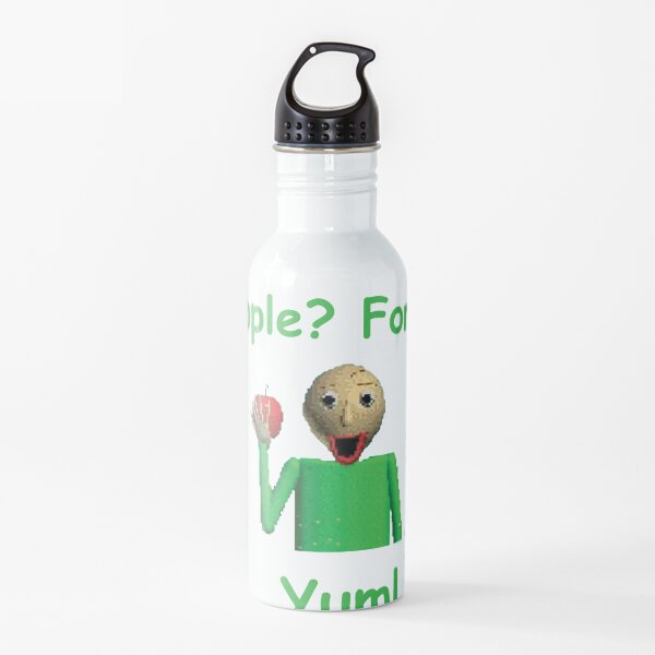 Una manzana para Baldi (rojo) Botella de agua