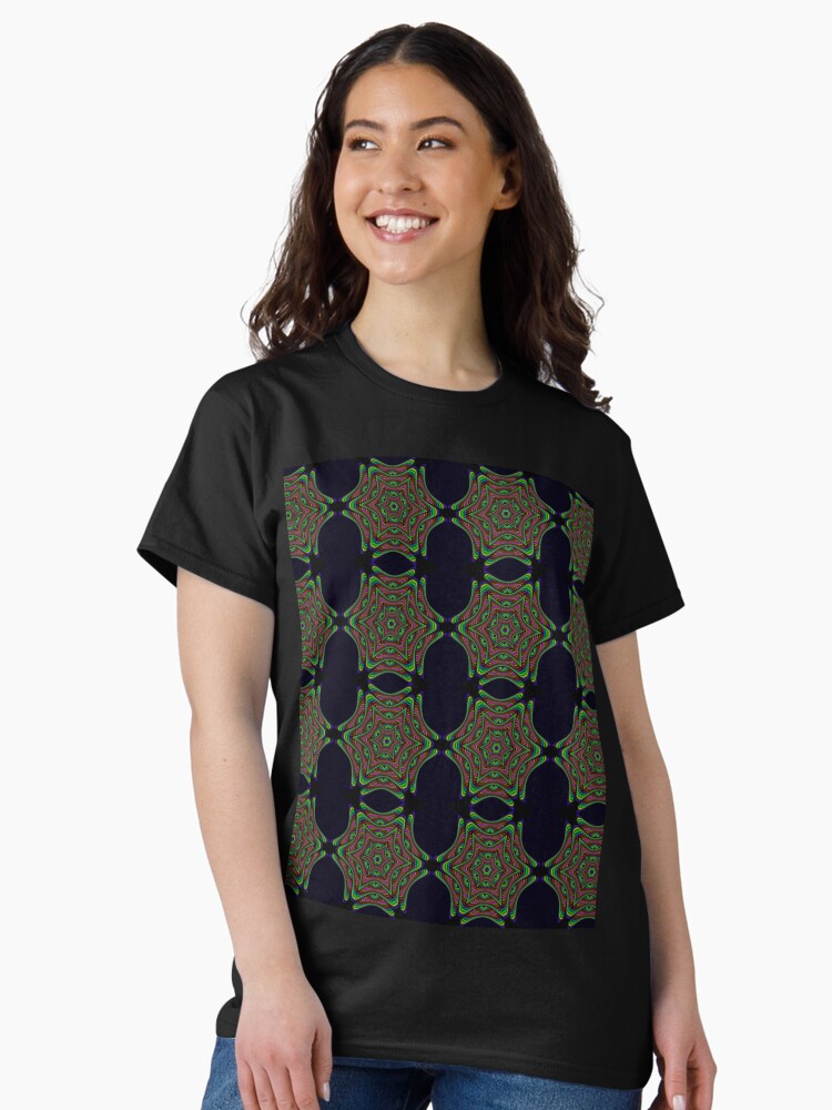 Thumbnail 2 of 7, Classic T-Shirt, Jungle Roses~ designed and sold by Vk91.